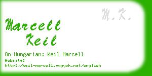 marcell keil business card